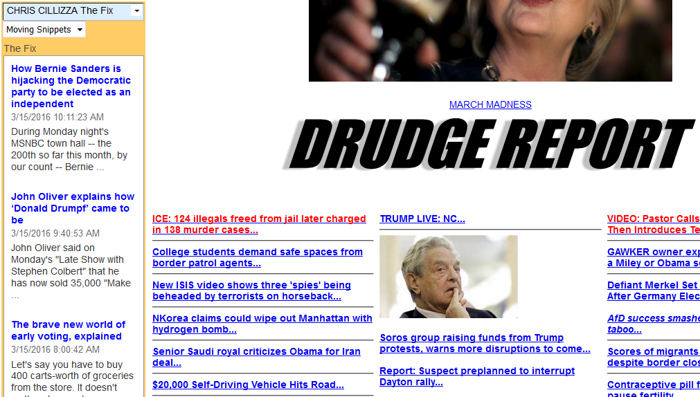 The Drudge Report Topic By And It Maturity News